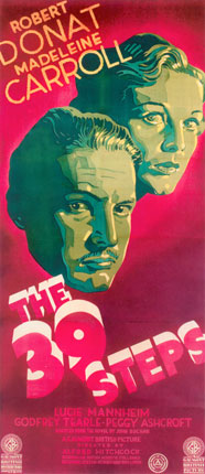 Poster for The 39 Steps