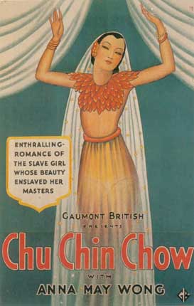 Poster for Chu Chin Chow starring Anna May Wong