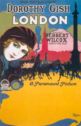 Poster for London starring Dorothy Gish
