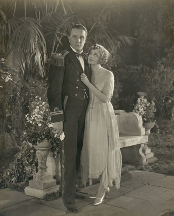 Still from The Luck of the Navy with Evelyn Laye and Henry Victor