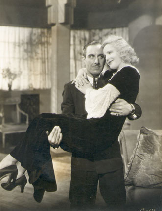 Still from Rome Express with Harold Huth and Joan Barry