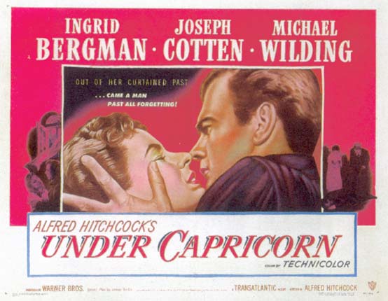 One-sheet for Hitchcock's Under Capricorn
